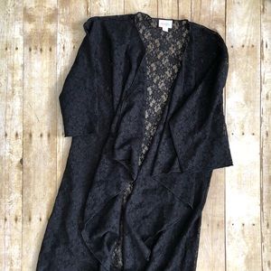 Lace kimono